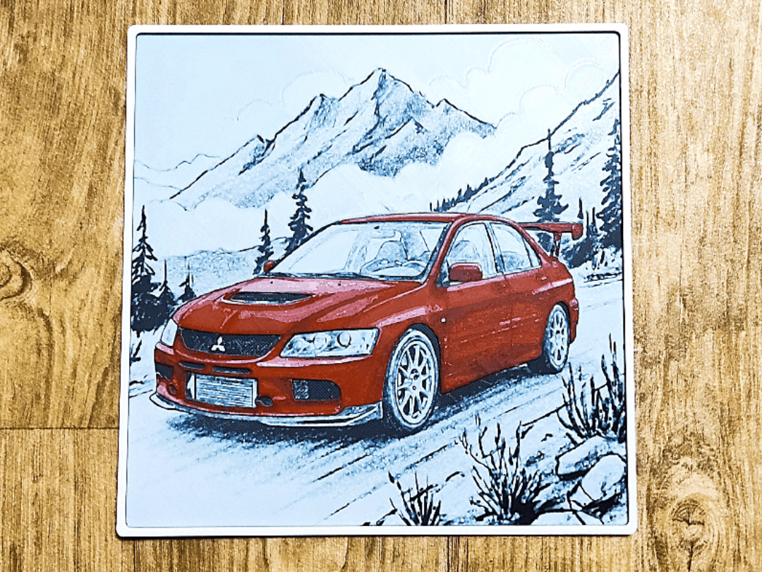 Mitsubishi Lancer Evolution IX - Hueforge