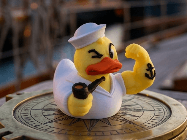 Popeye Duck, Sailor Duck, Cruise Jeep Duck