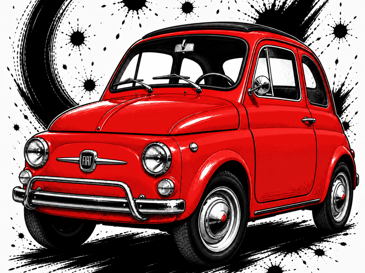 Lampada Fiat 500