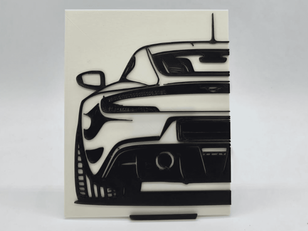2D Wall Art Aston Martin One 77