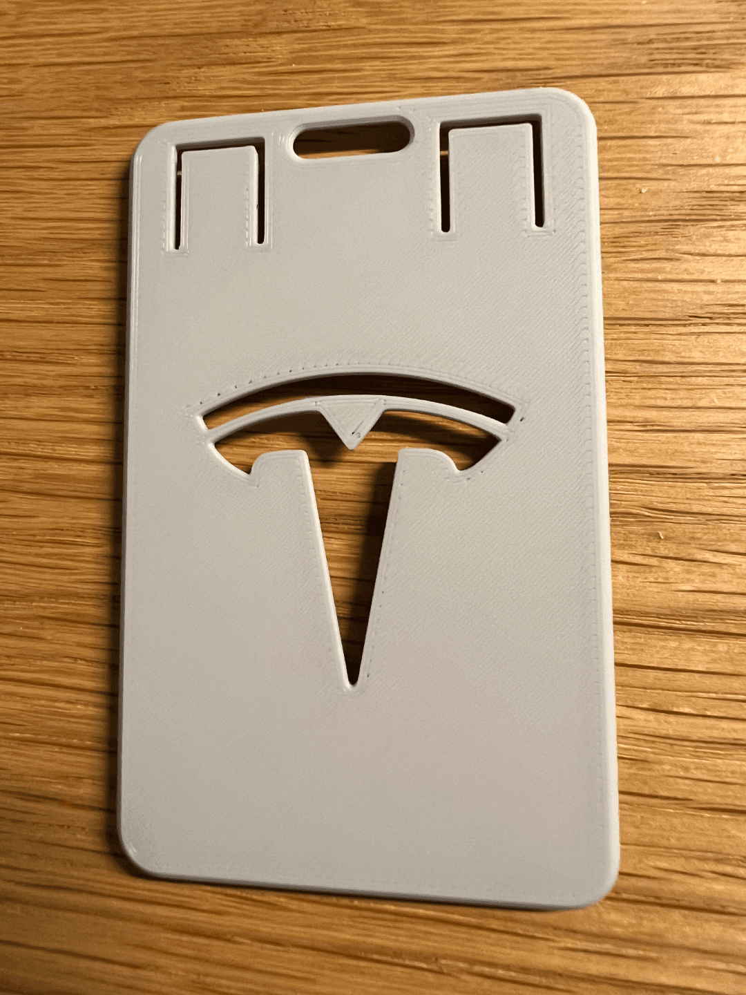 Tesla card key badge