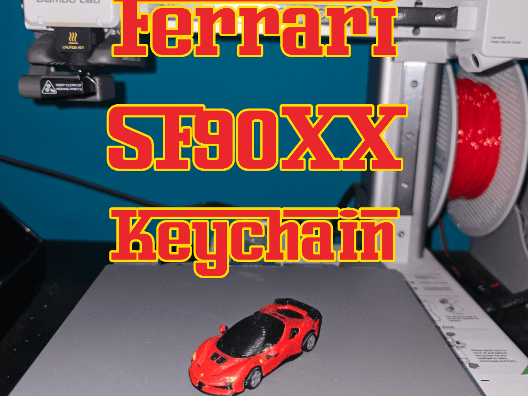 Ferrari SF90XX Keychain (PIP WW)