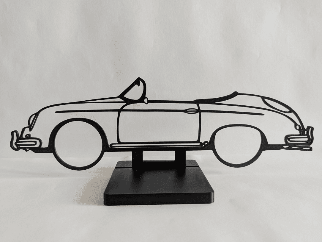 Porsche 356 speedster 1600 super silhouette