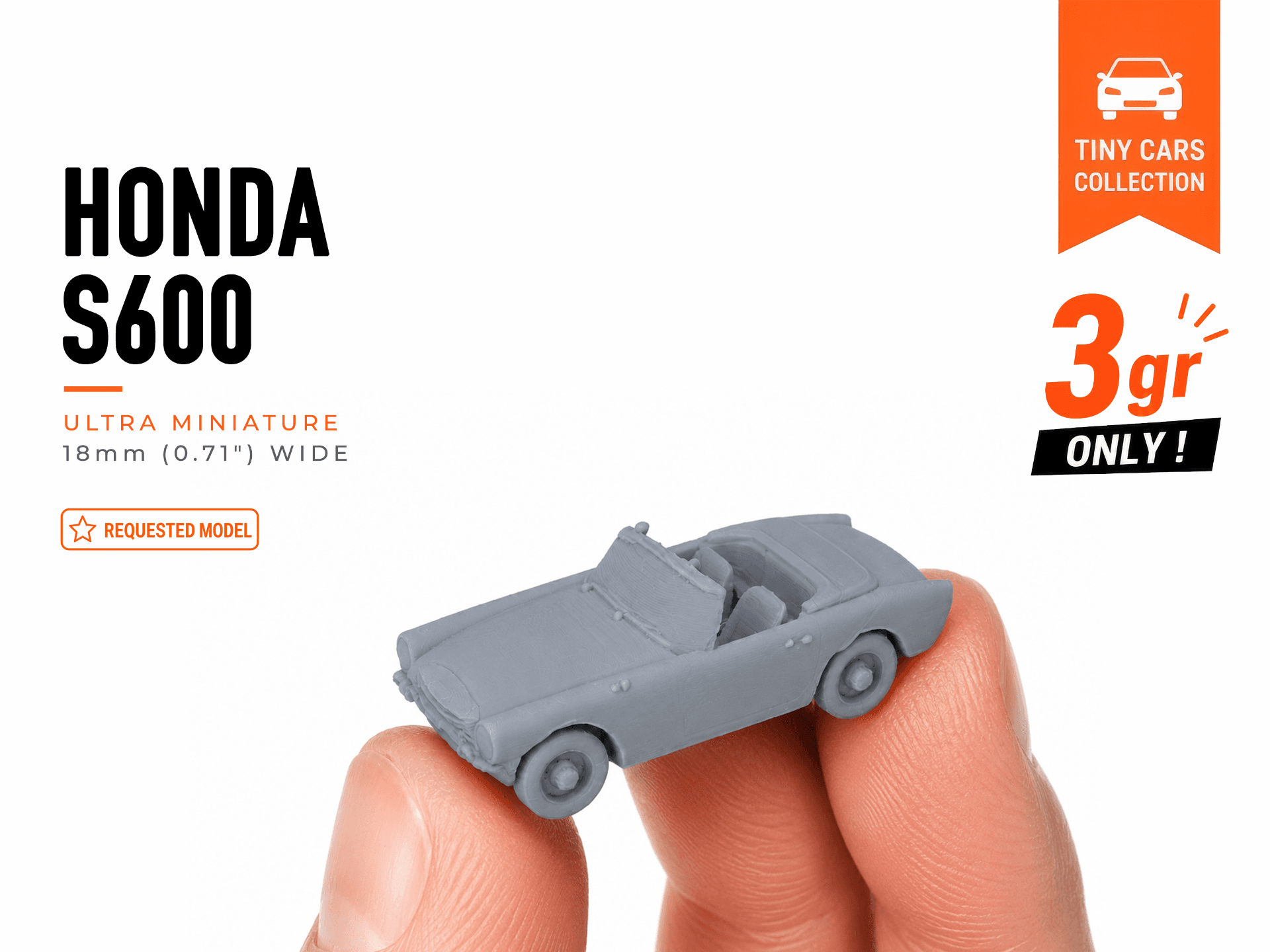 Tiny Honda S600 - Mini Cars Series