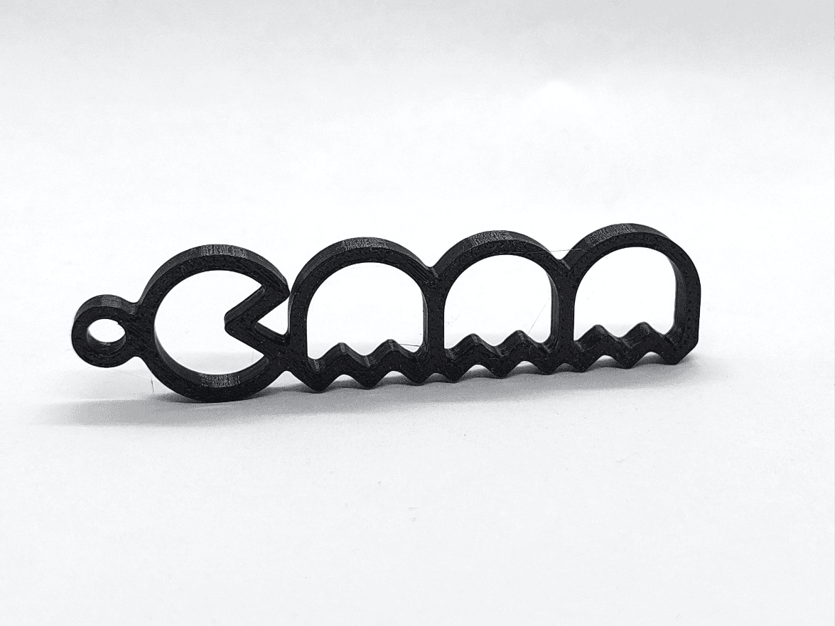 Audi keychain Pac-Man style