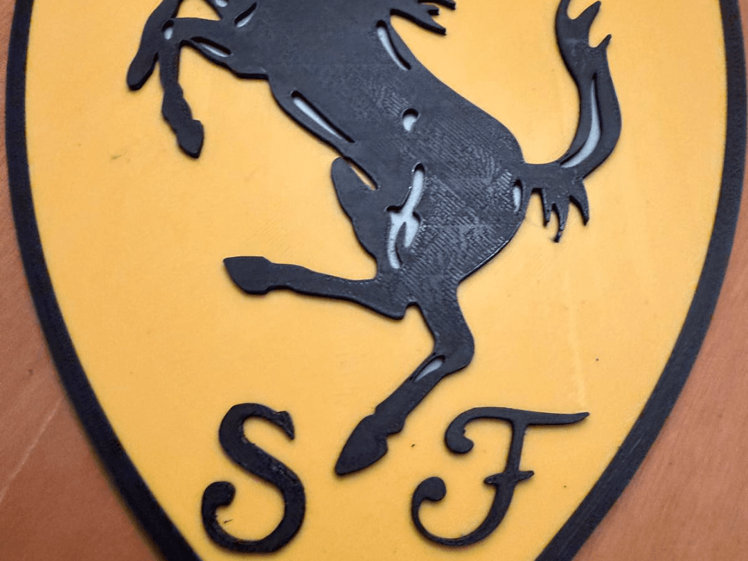 Scudetto cavallino rampante