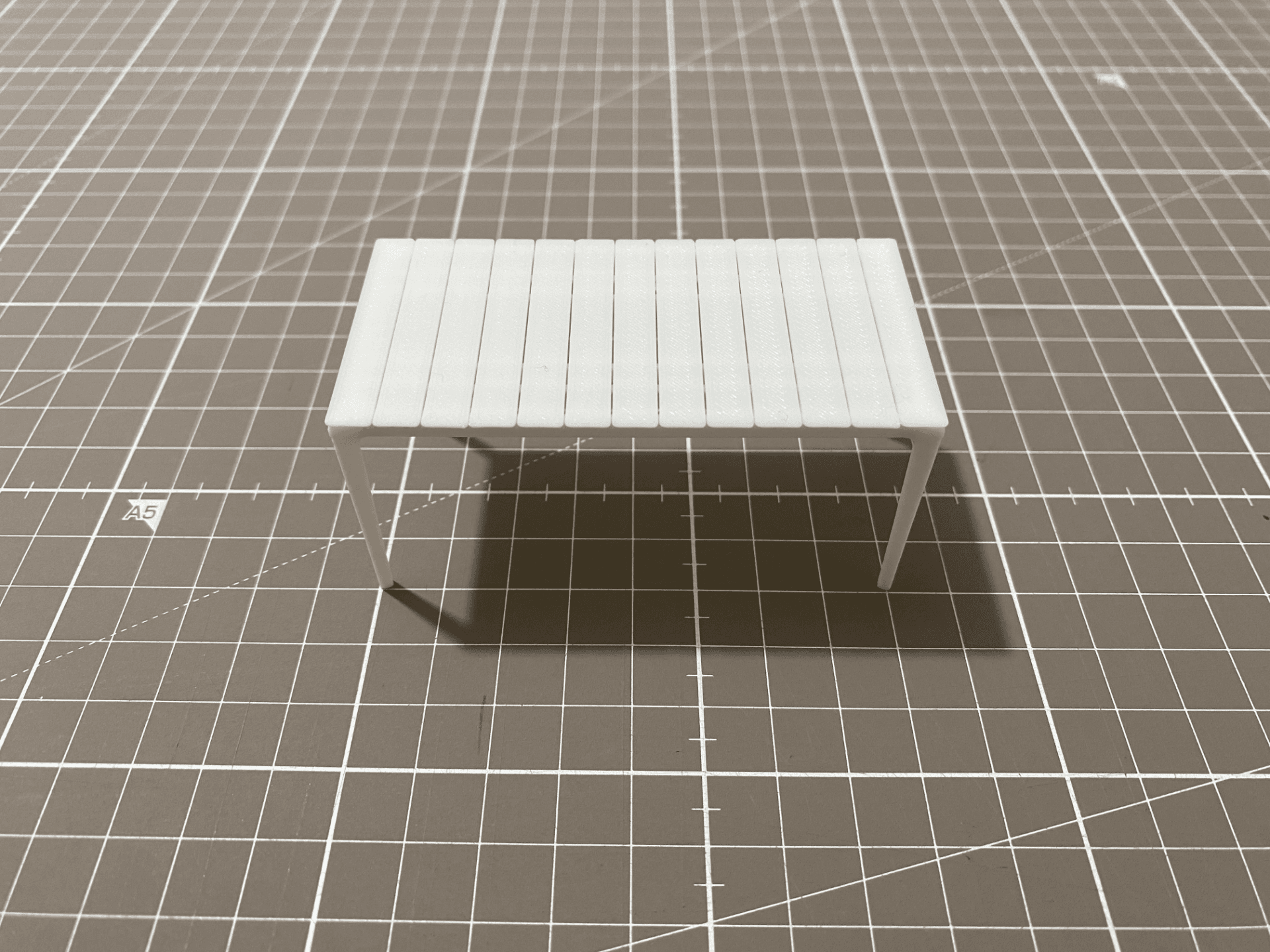 tavolo assi in legno 1.20