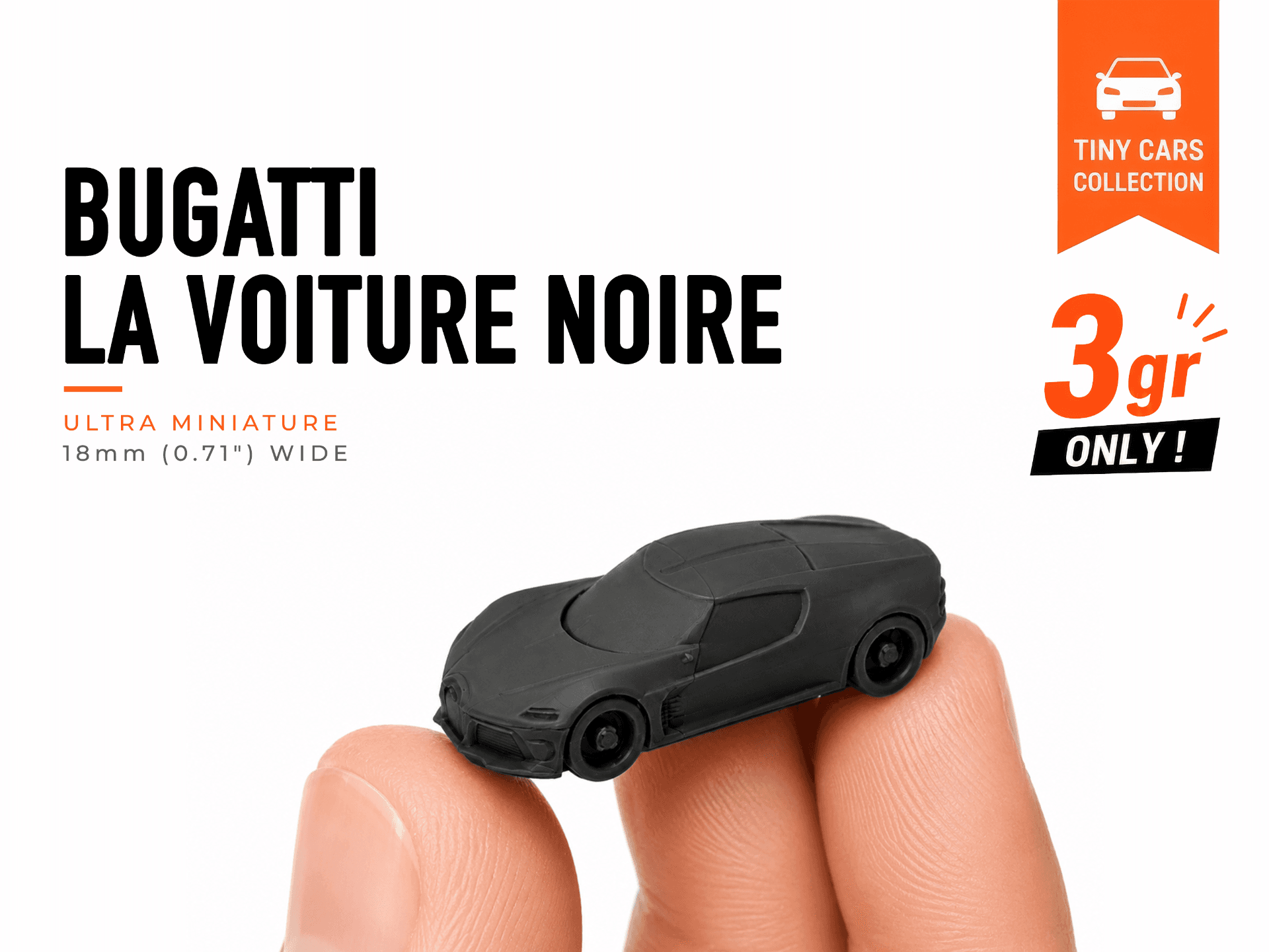 Tiny Bugatti La Voiture Noire - Mini Cars Series