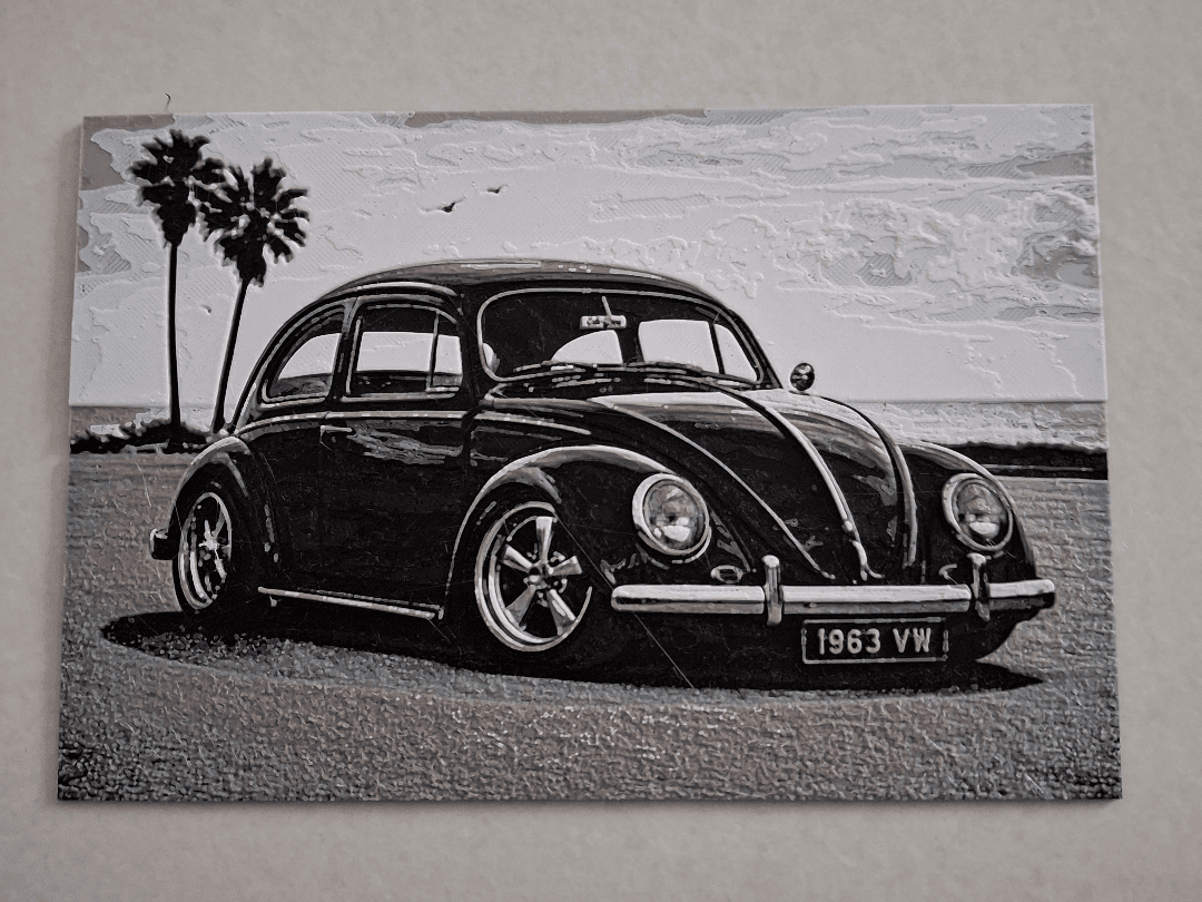 VW Coccinelle cal look - hueforge