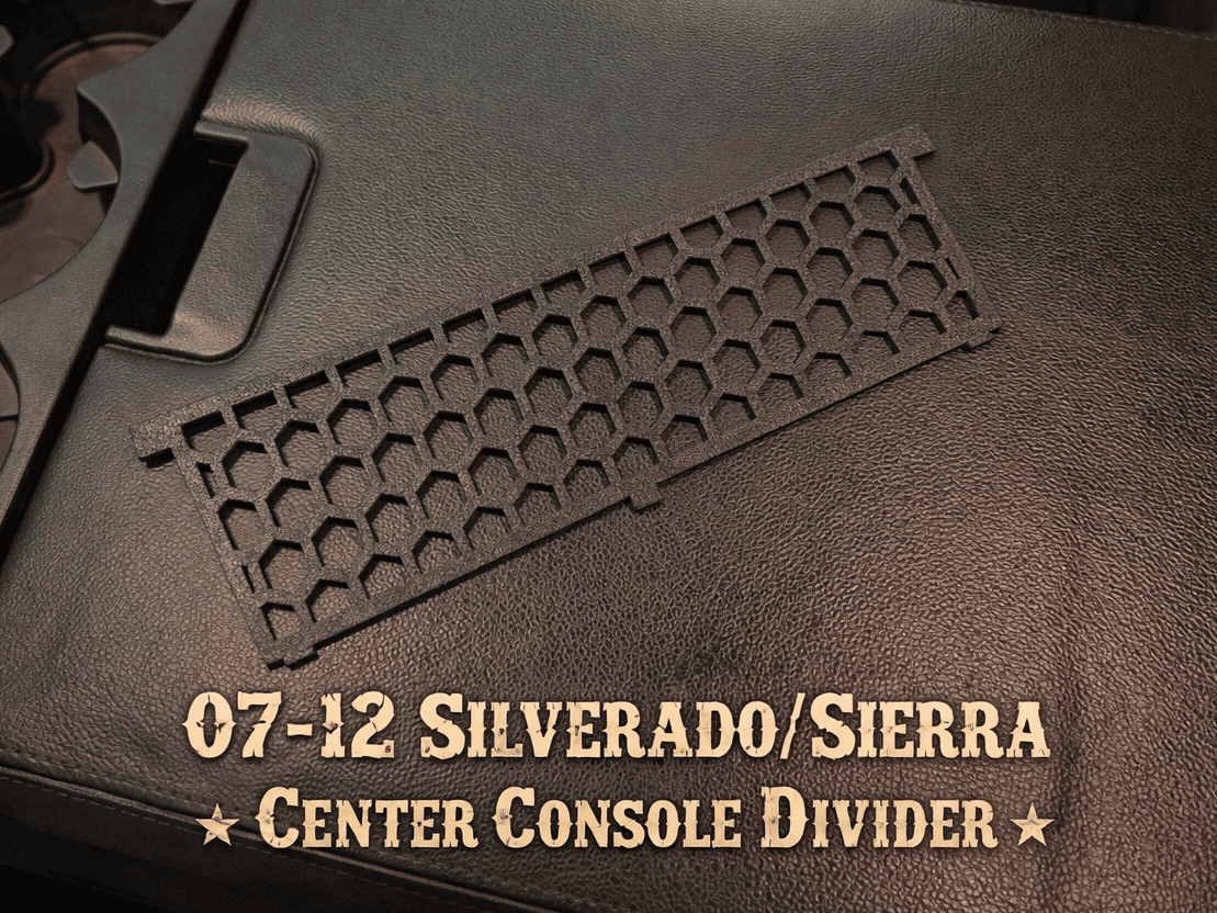 07-12 Silverado/Sierra Center Console Divider