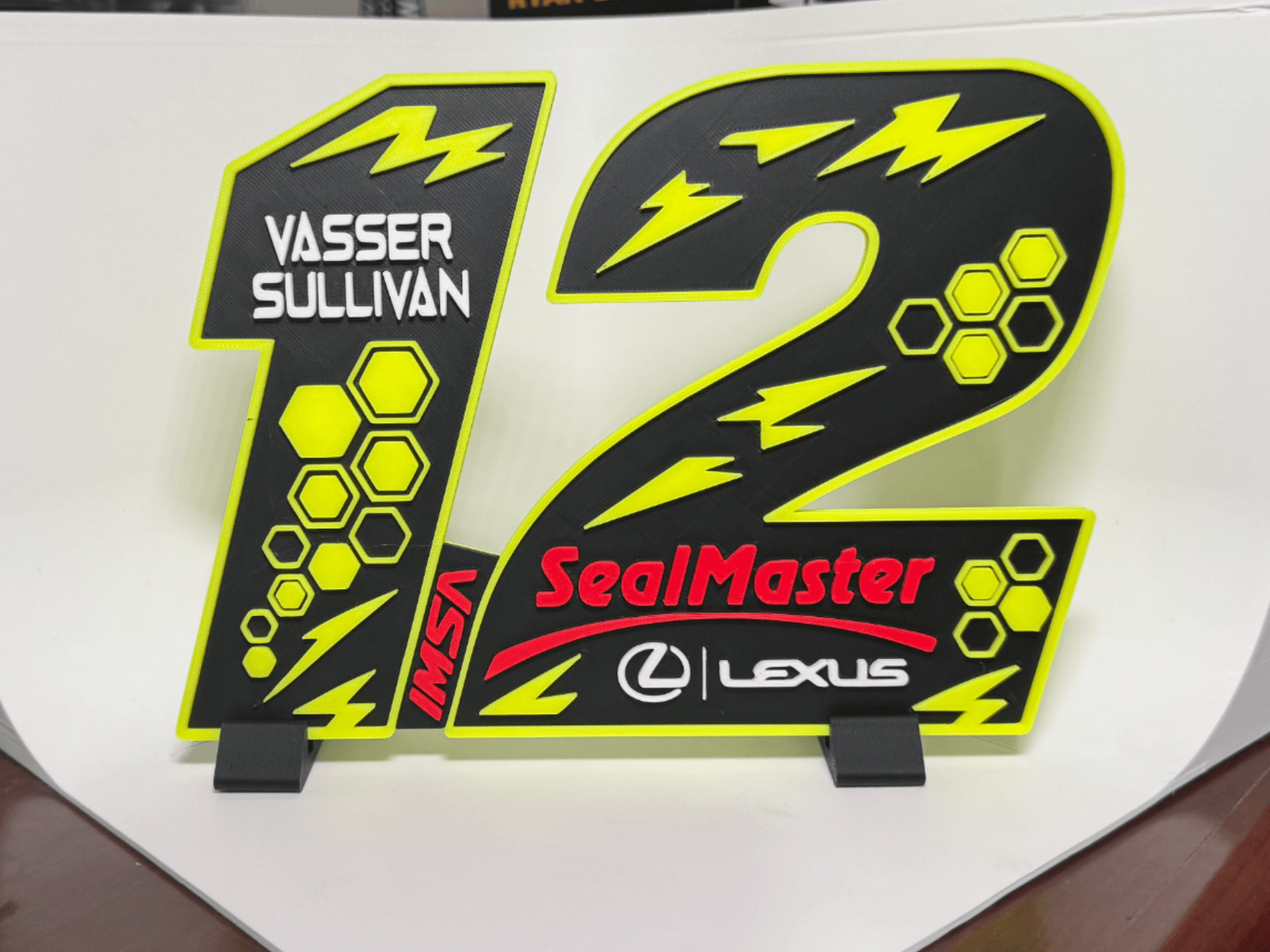 Vasser Sullivan #12 SealMaster IMSA Lexus Racing