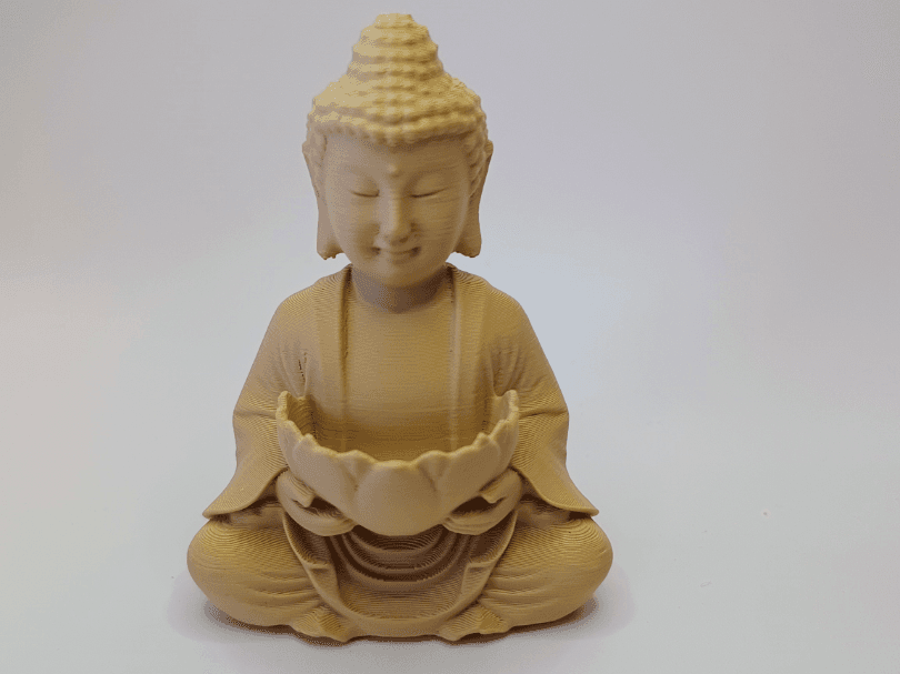 Meditierender Buddha mit LotusSchale Ruhe