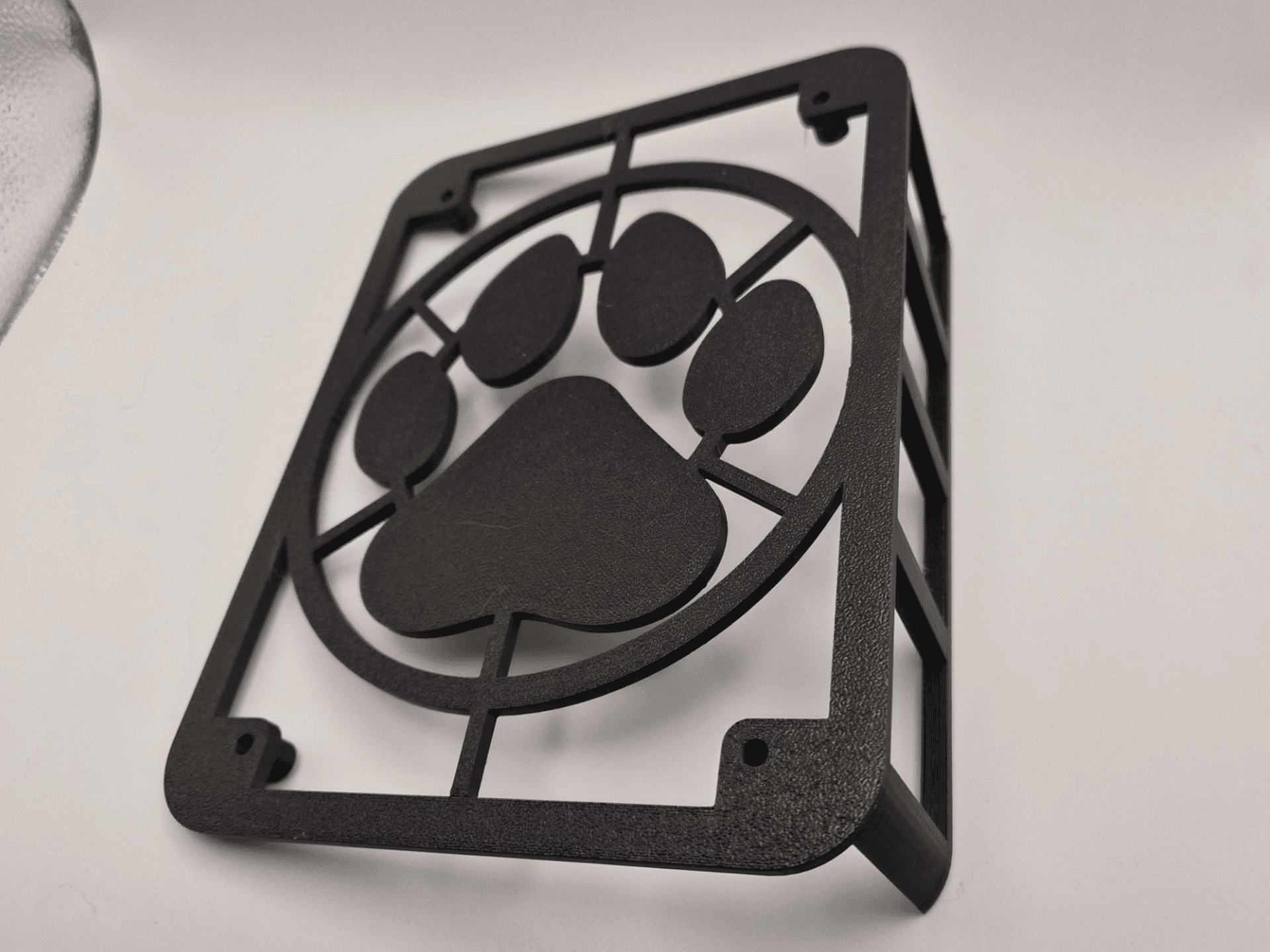 Paw print Jeep Wrangler light grill