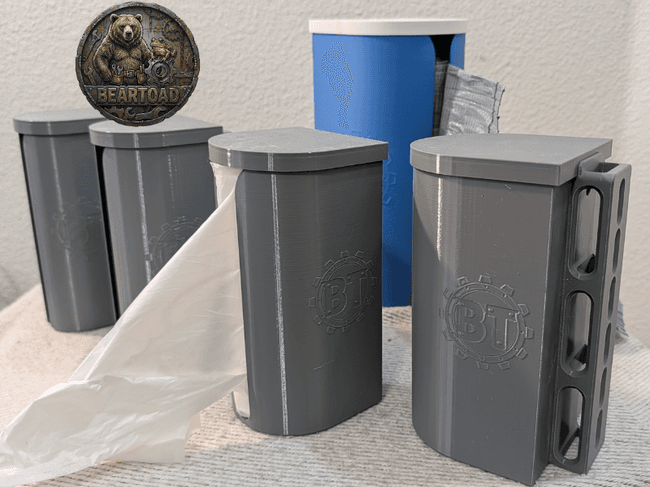 Molle Mount Trash Bag Roll Holders - BearToad