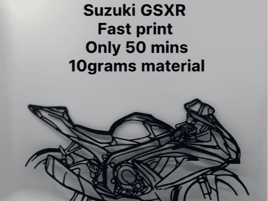 Suzuki GSXR Silhouette