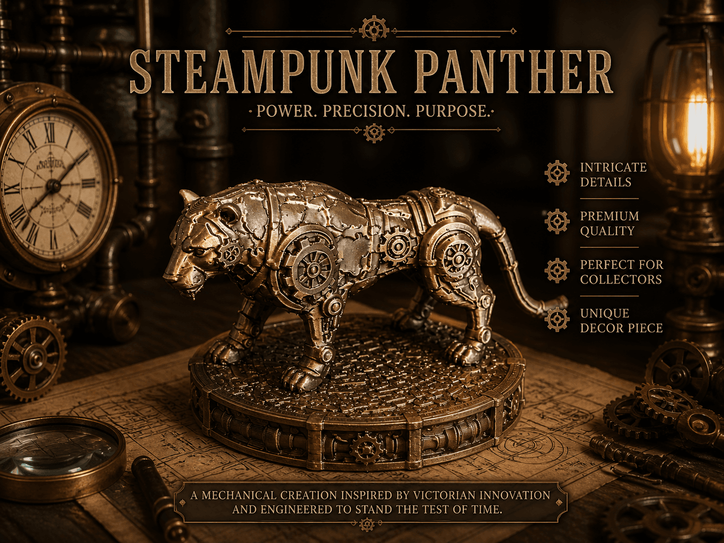 The Steampunk Panther