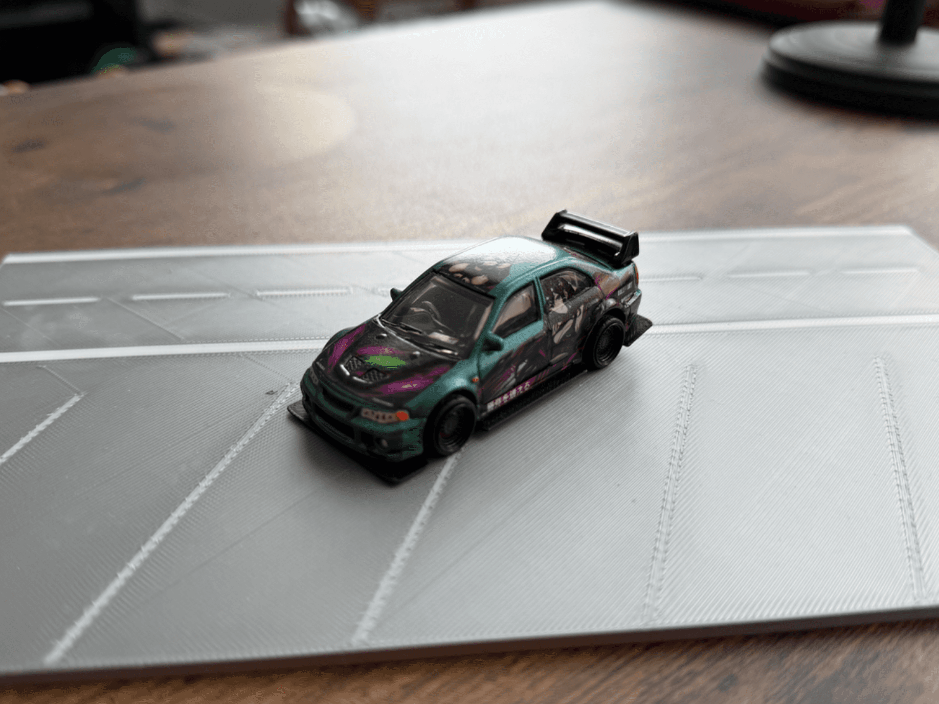 Splitter for Mitsubishi Evo 6 1:64 