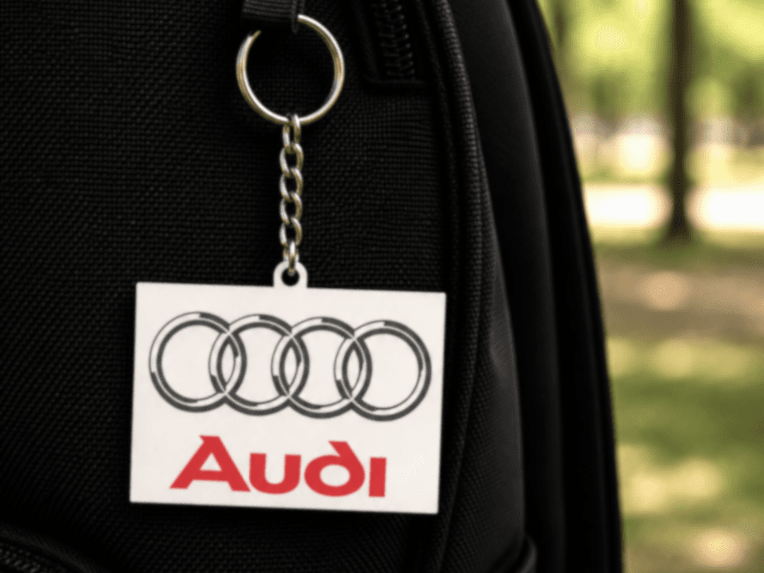 Keychain-Audi logo