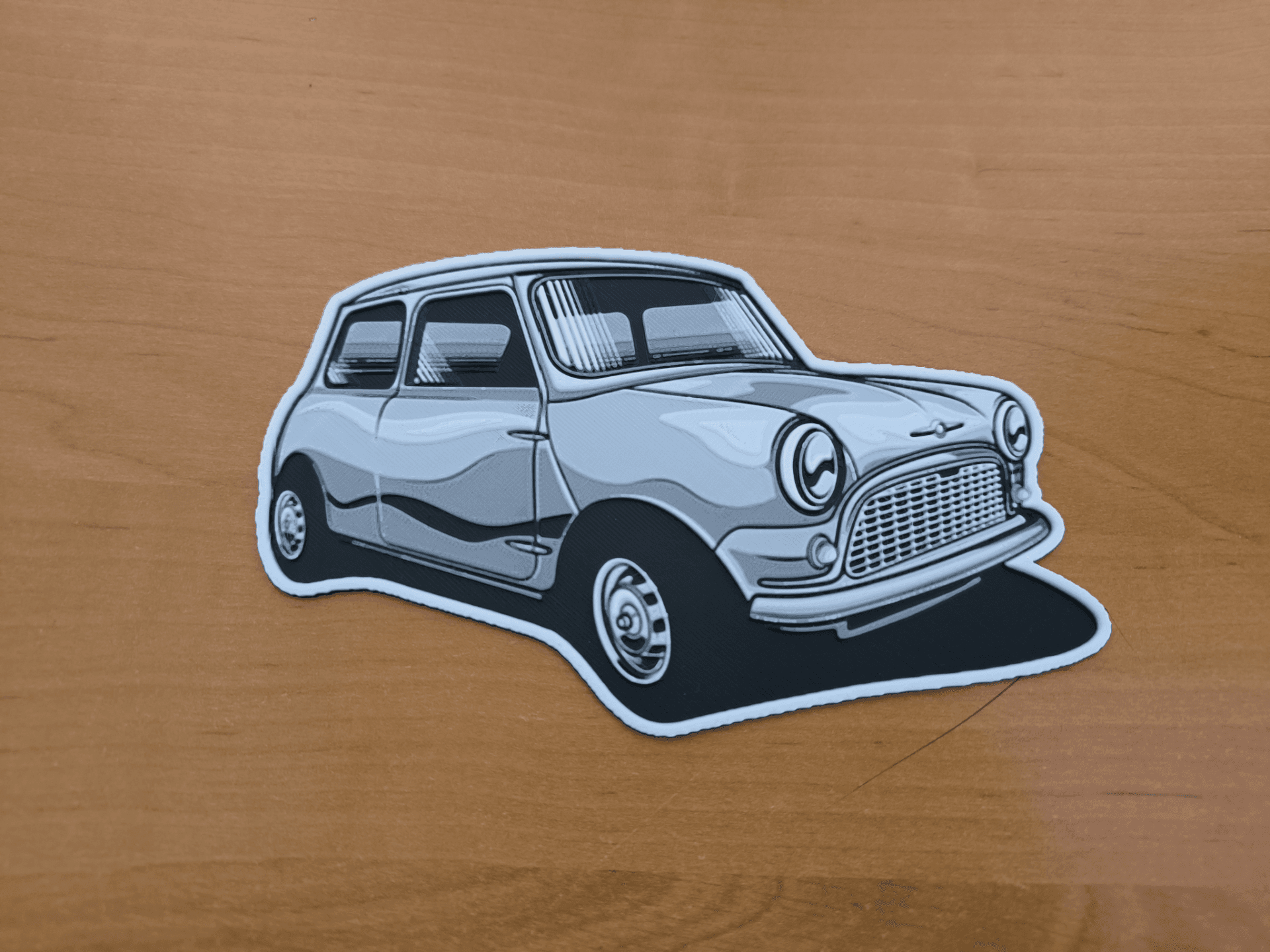 Mini cooper hueforge