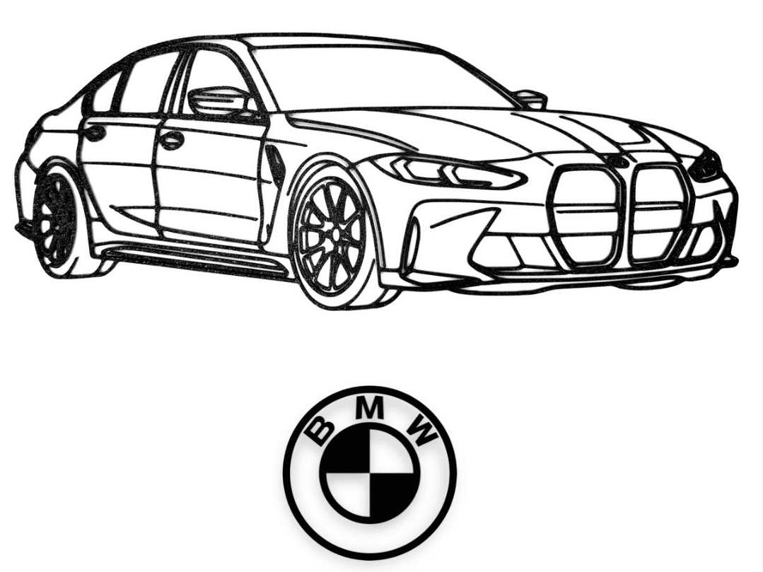 BMW M3 Wall Art 