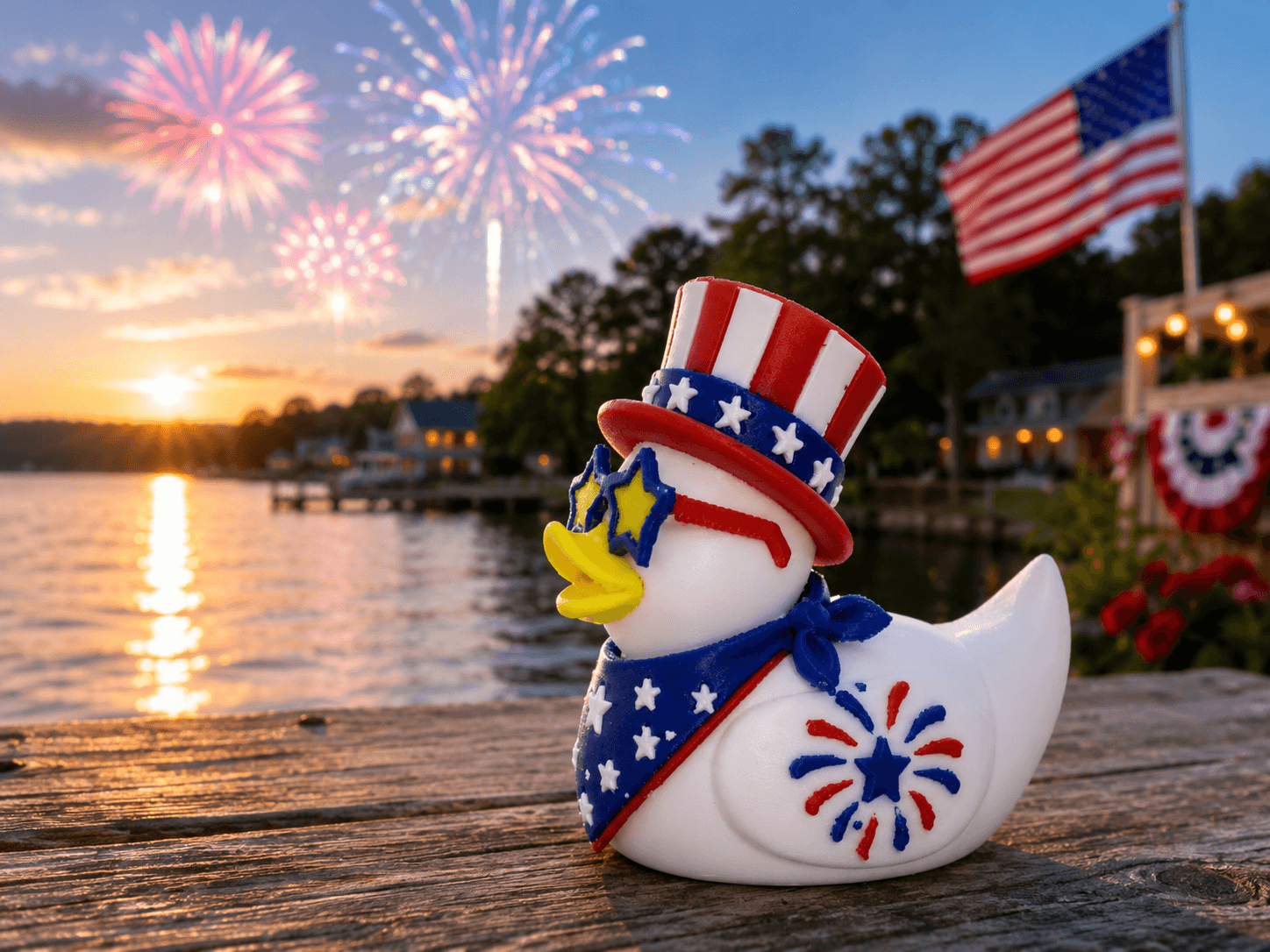 4th July Independence Day Celebration Jeep Duckie!