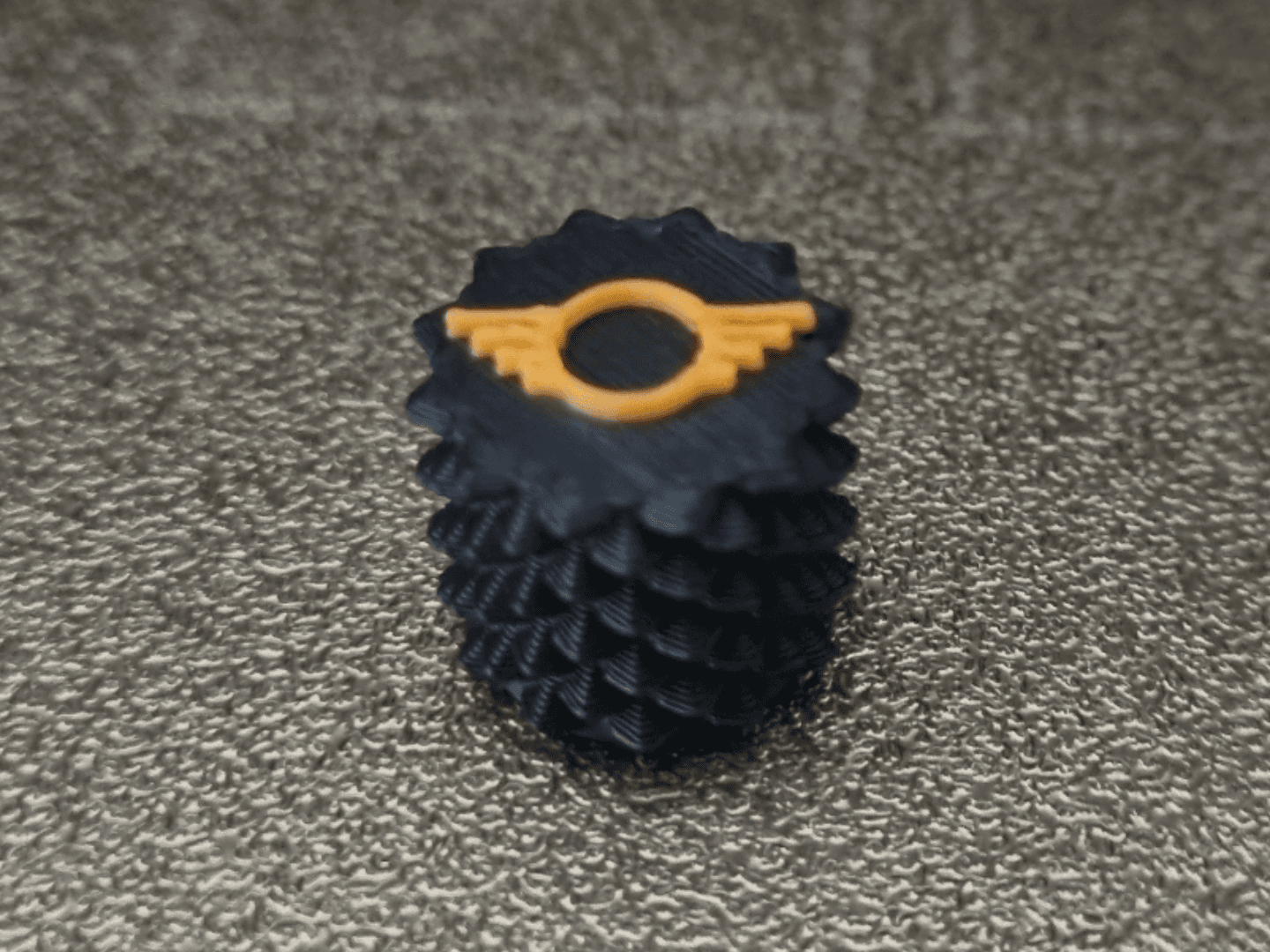 Tire valve cap MIN logo