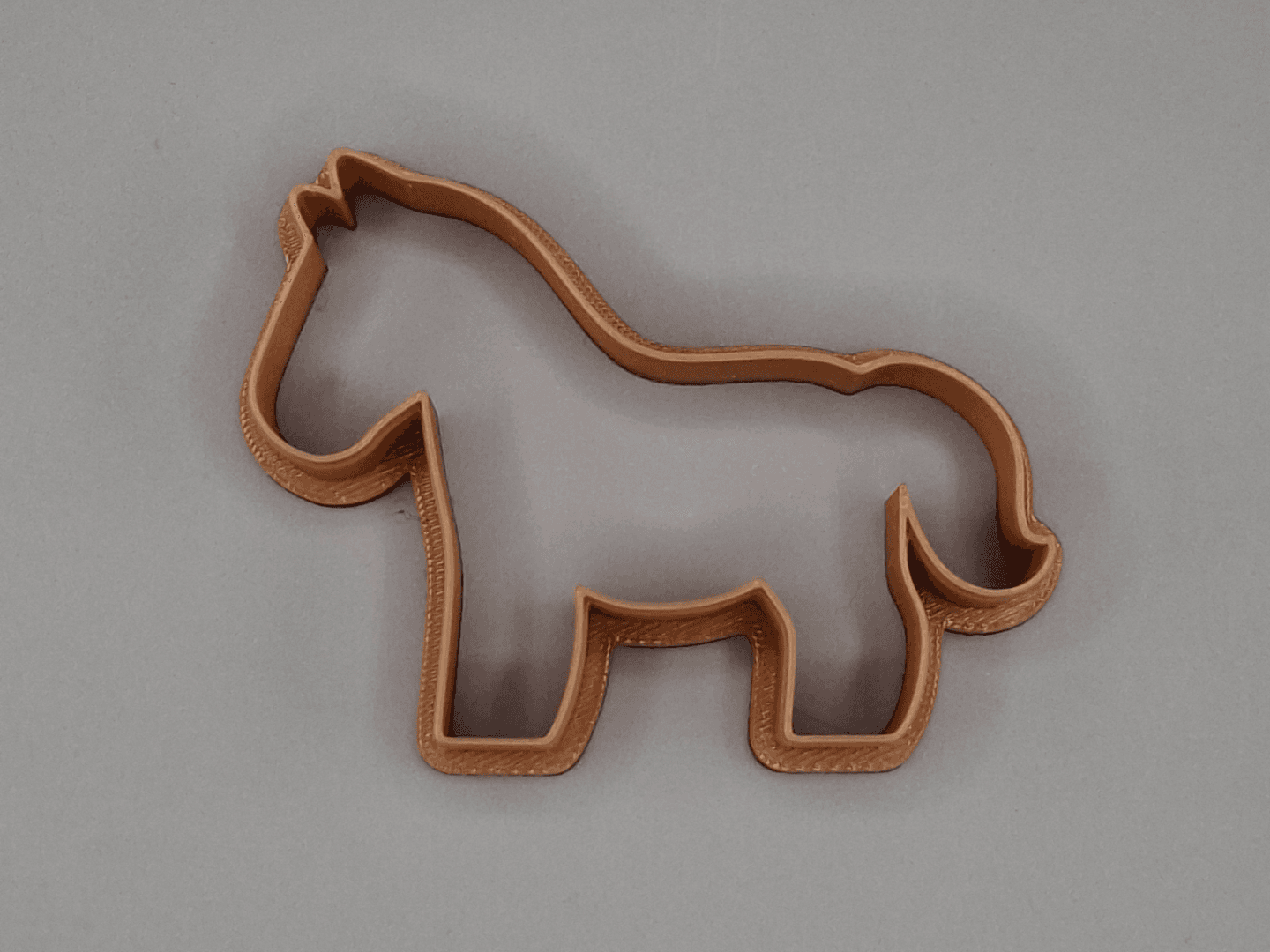 Horse Cutter | Standing Pony Shape Cookie and Clay