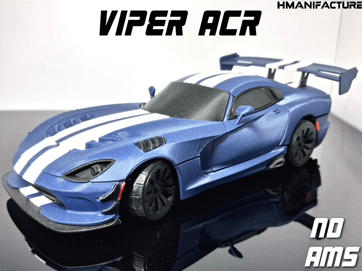 VIPER ACR 1/24 NO AMS CAR SCALE MODEL
