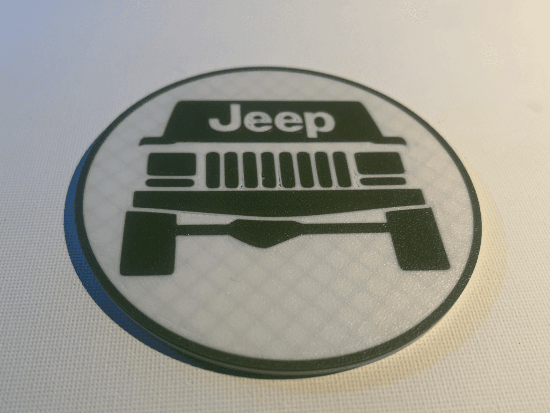 Sous-verre - Logo Jeep Cherokee