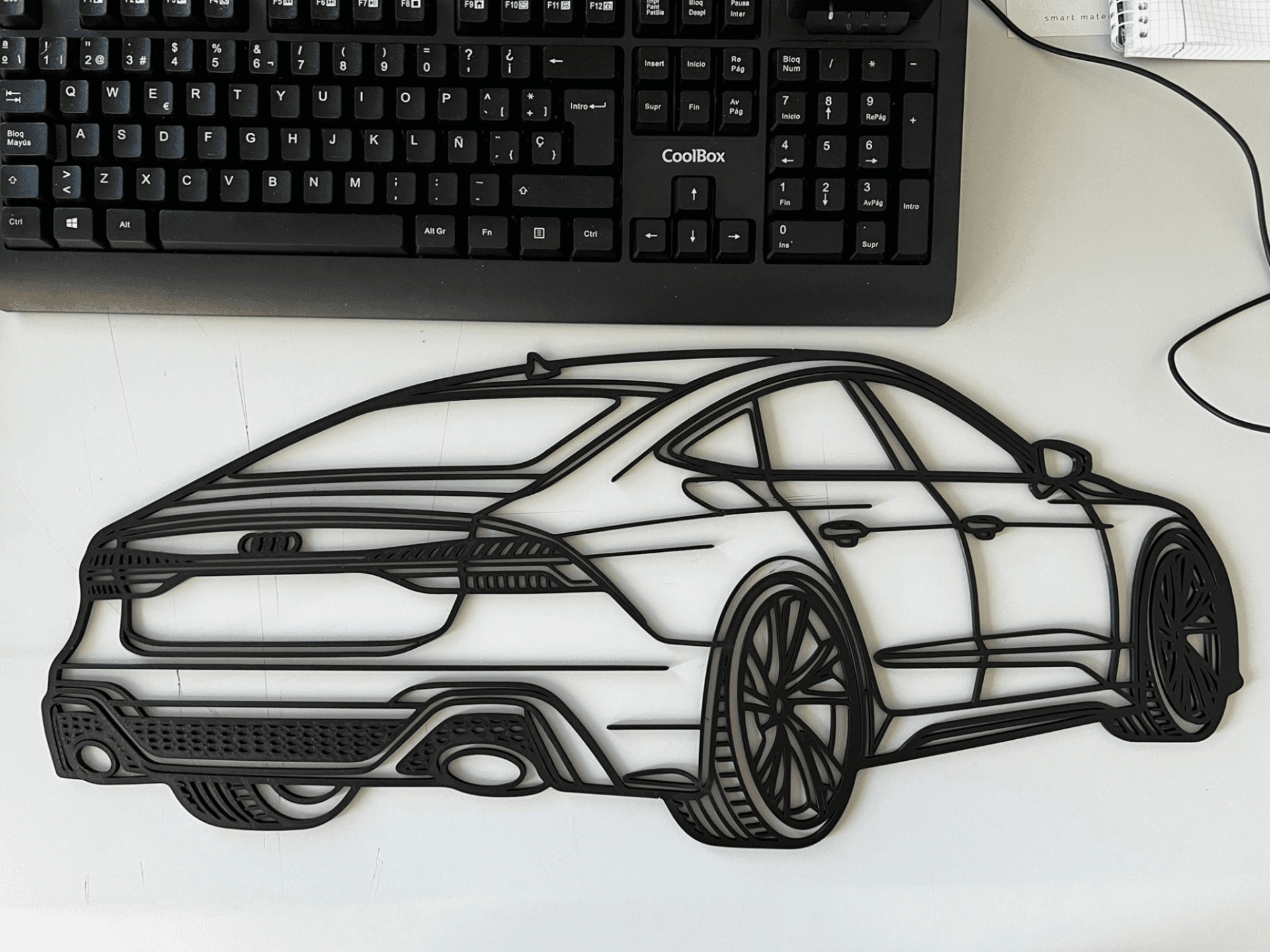 Audi RS7 Wireframe