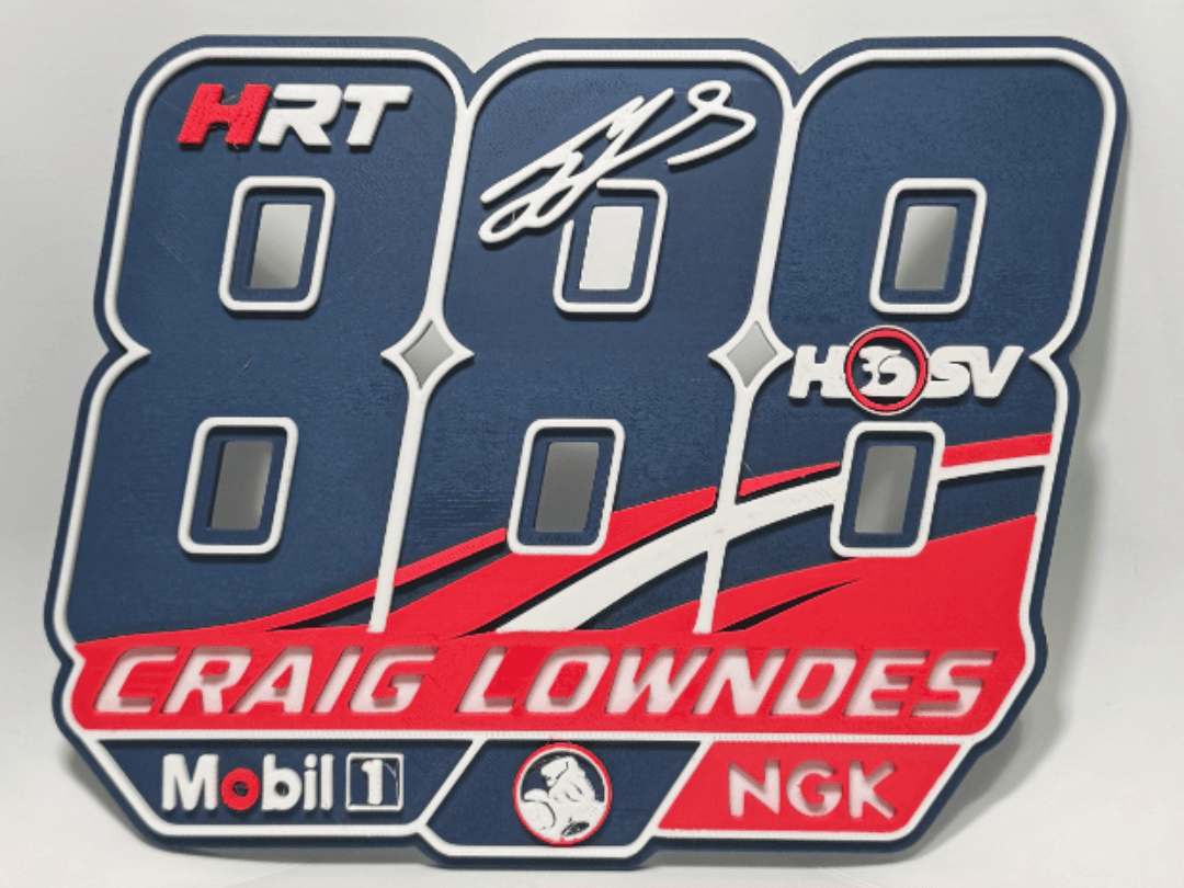 Craig Lowndes 888 HRT Holden V8 Supercars