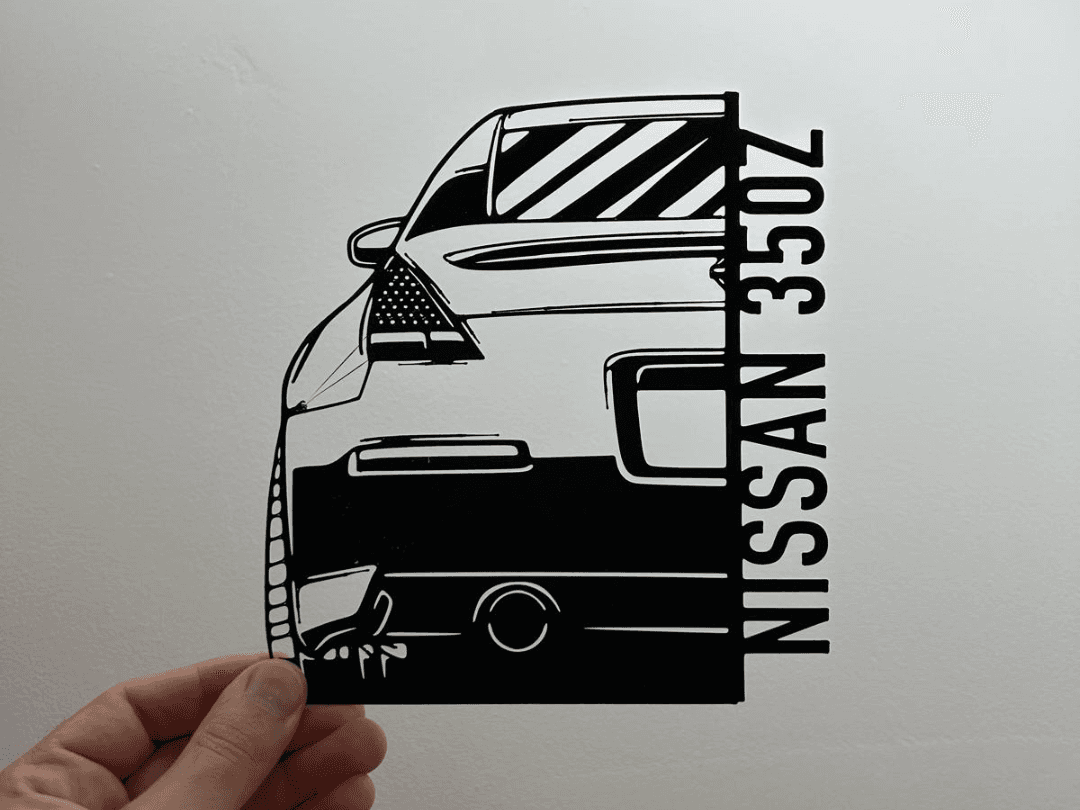 Nissan 350Z - decorazione da parete