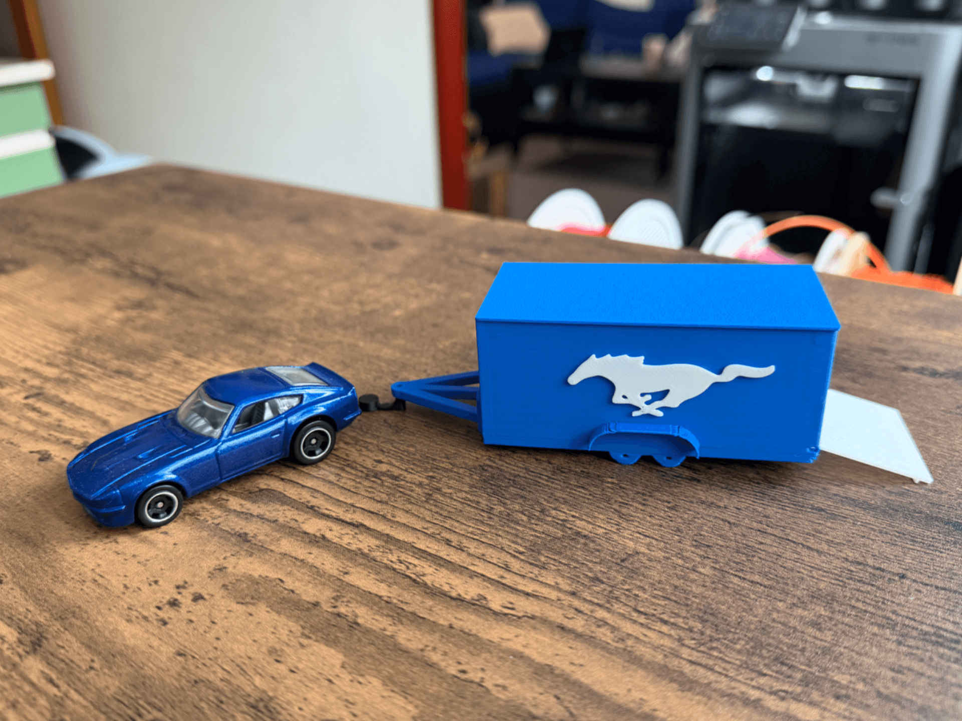 Mustang Trailer for 1:64 scale cars