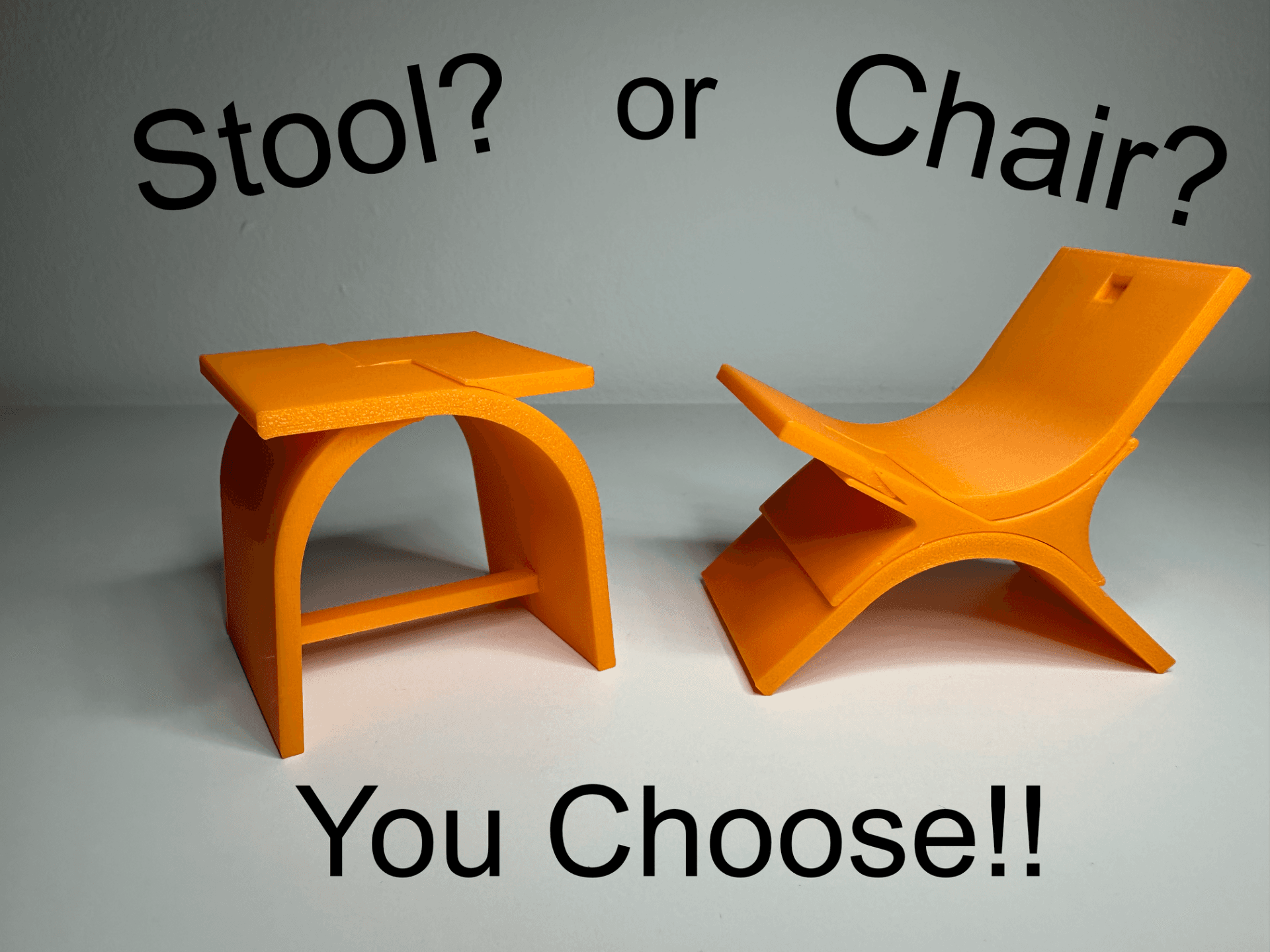 Mini Portable Interlocking StoolChair