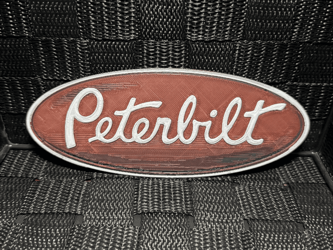Peterbilt Logo - Hueforge
