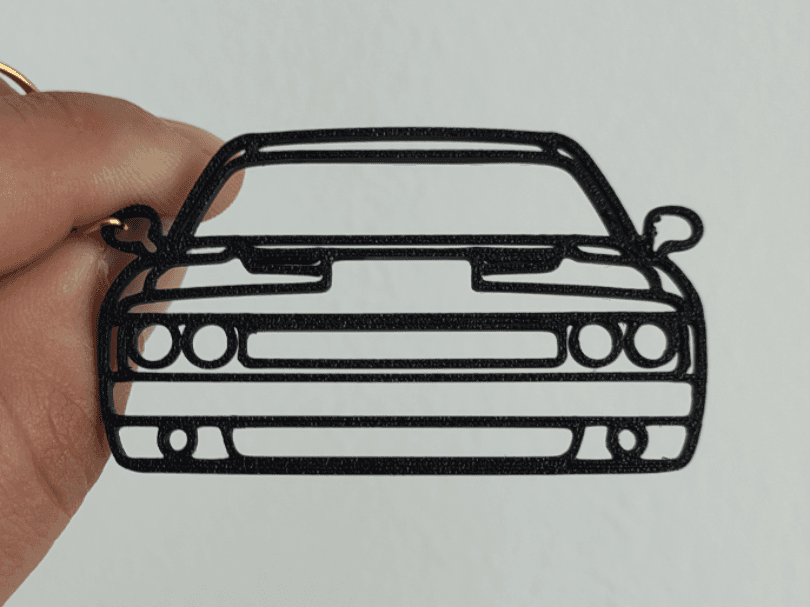 Dodge Challenger Keychain