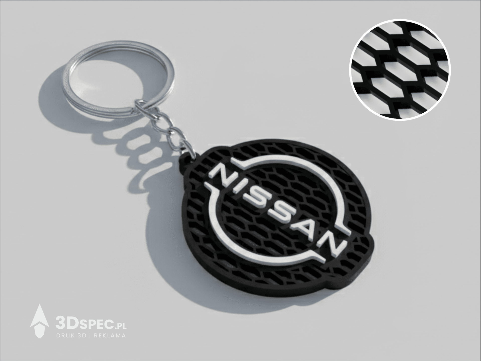 Nissan Logo Keychain