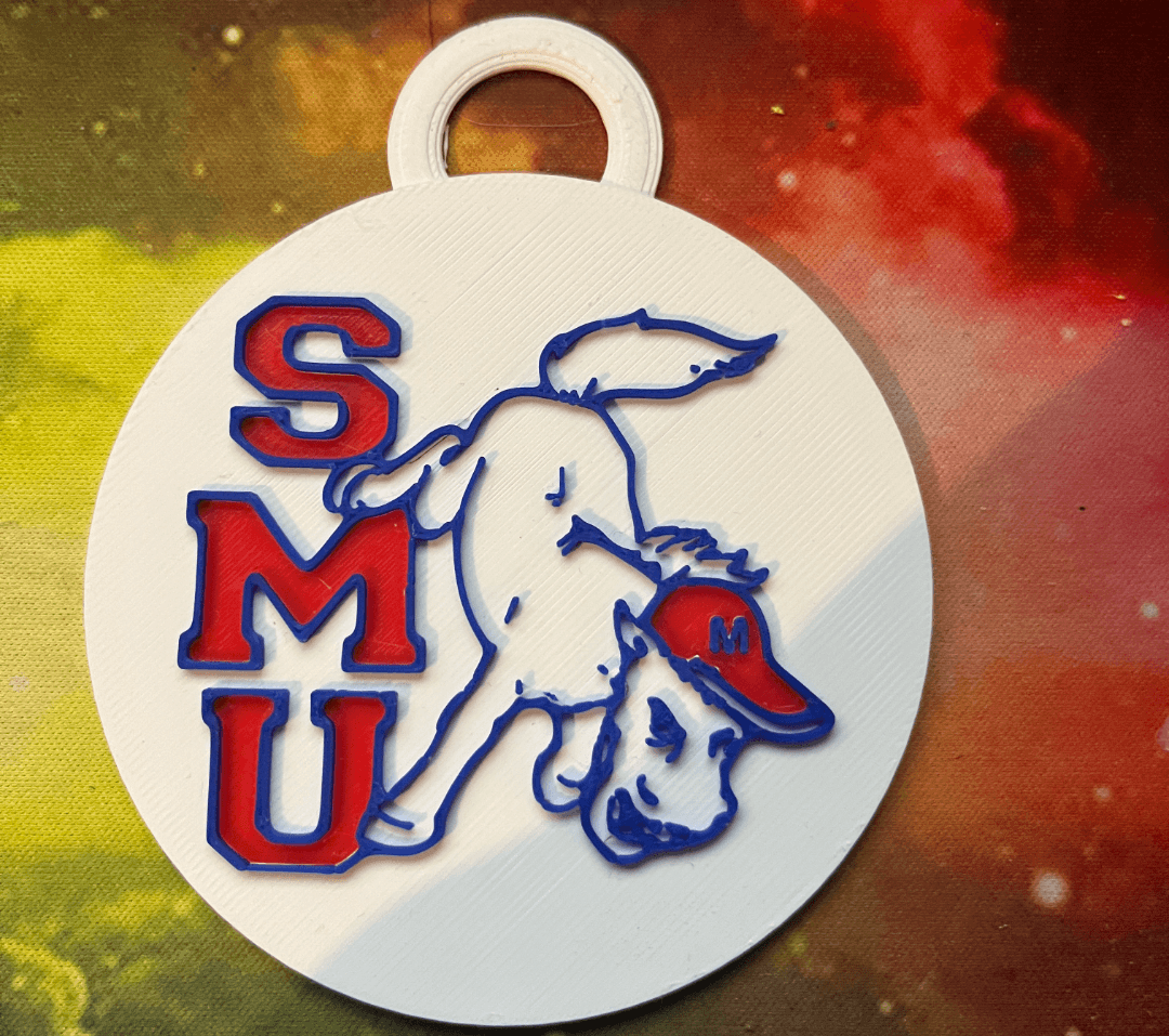 Southern Methodist University SMU ALT Logo Chain