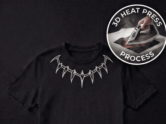 Black Panther Neckles - T-shirt Print