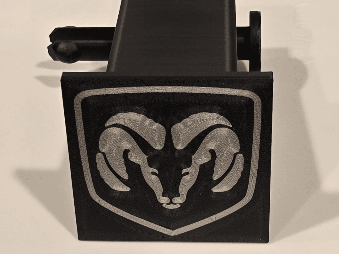 Dodge Ram 2" hitch cover