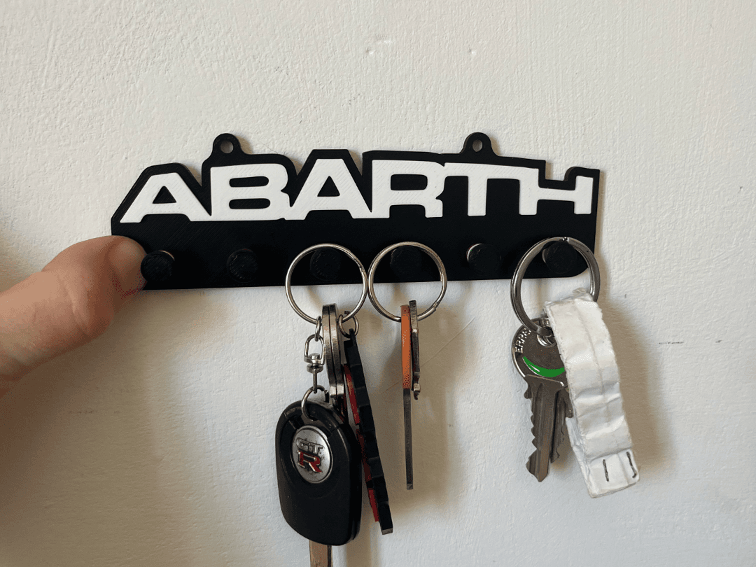 Appendi chiavi abarth da muro