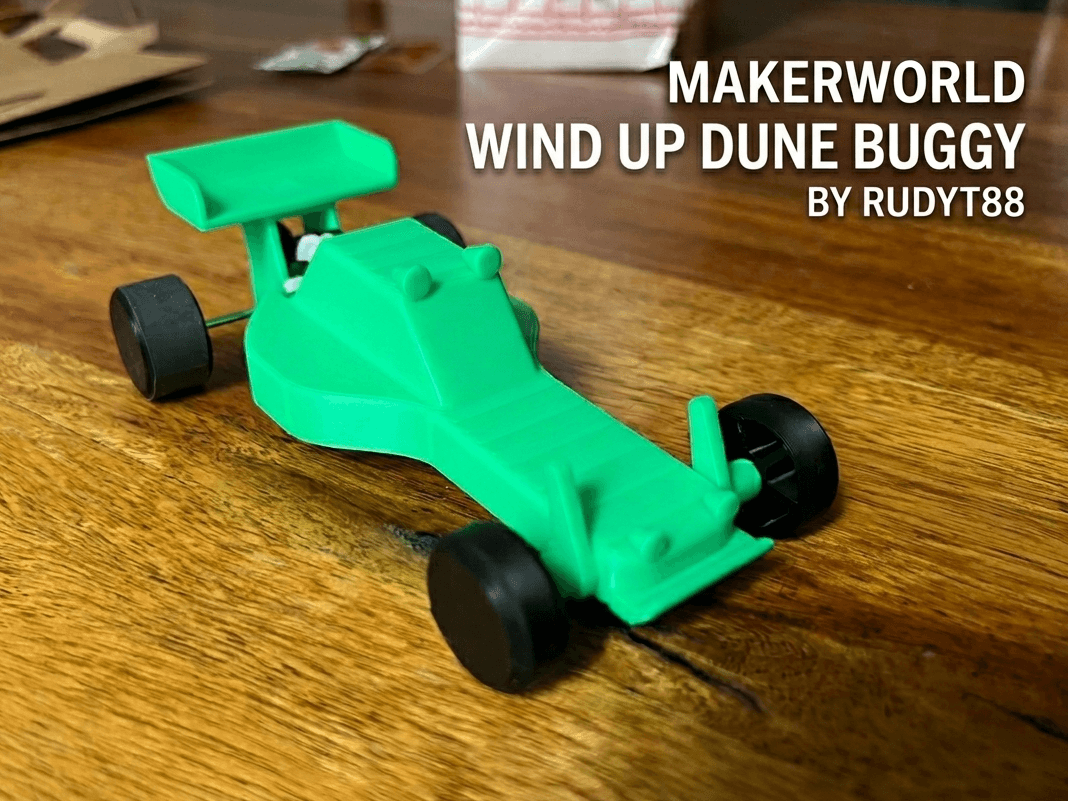 Wind up race dune buggy!