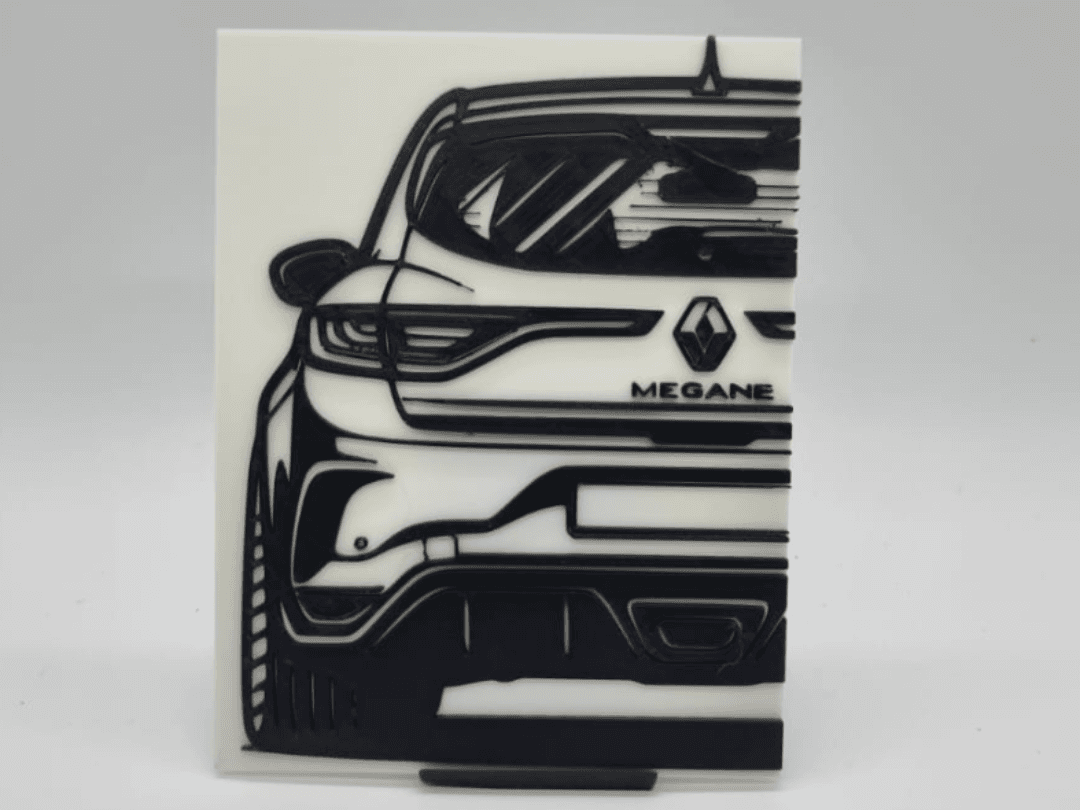 2D Wall Art Renault Megane RS