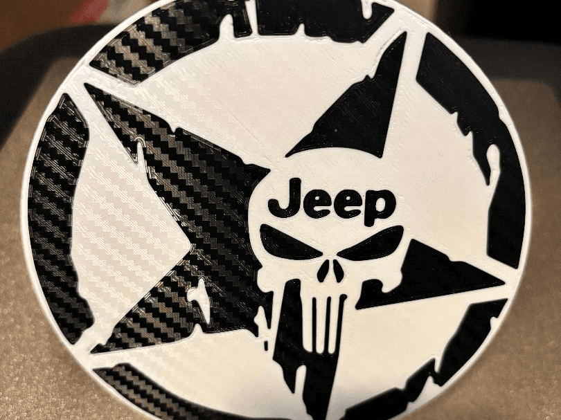 Jeep Punisher Hitch Cover