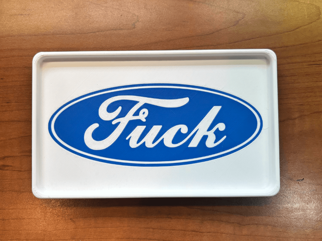 Ford Fuck V2 All purpose tray