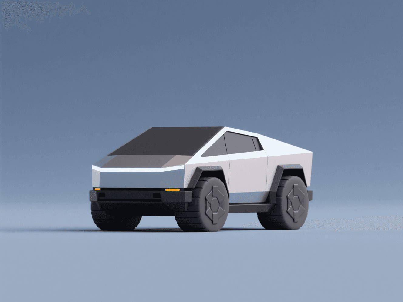 Cybertruck-特斯拉赛博皮卡-儿童涂色礼物玩具