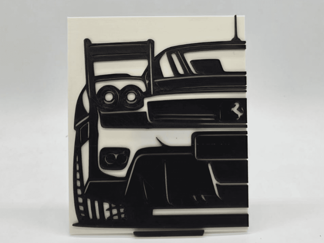 2D Wall Art Ferrari FXX