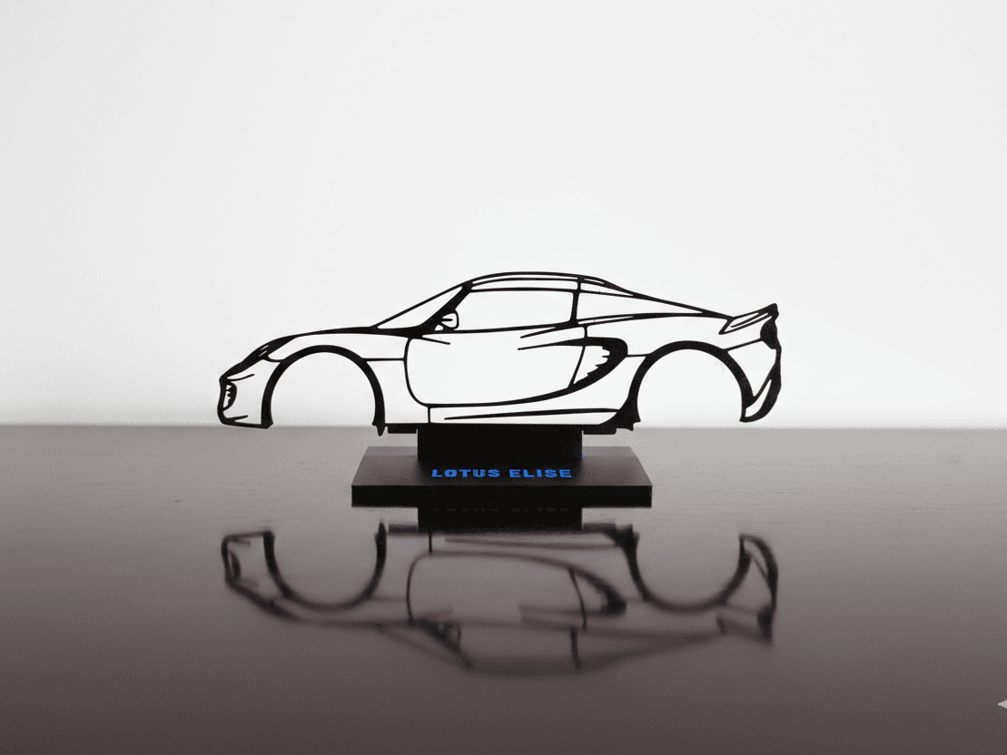 Silhouette Lotus Elise 