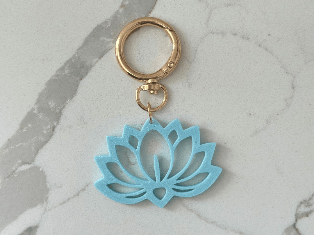 Lotus Keychain