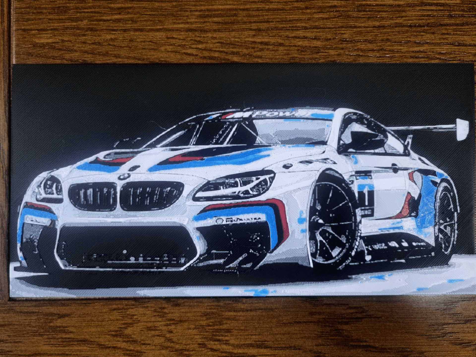 BMW m6 GT3 Hueforge
